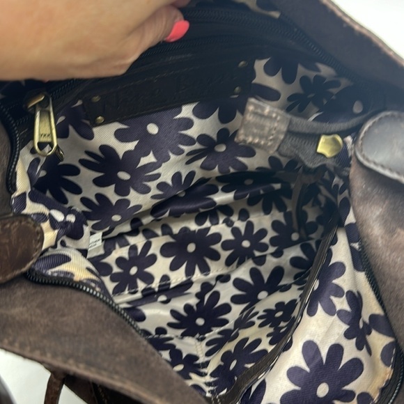 Nino Bossi Brown Leather Shoulder Bag BRN6231B - Picture 10 of 15